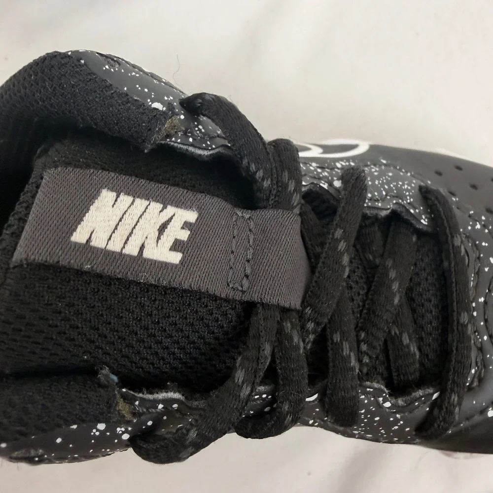 Nike Hyperdiamond 4 Keystone Boys Baseball Softball Cleats Black White
